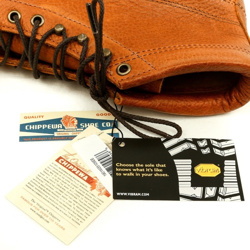 Chippewa Copper Caprice Bridgeman Leather Boots - Picture 4 of 8